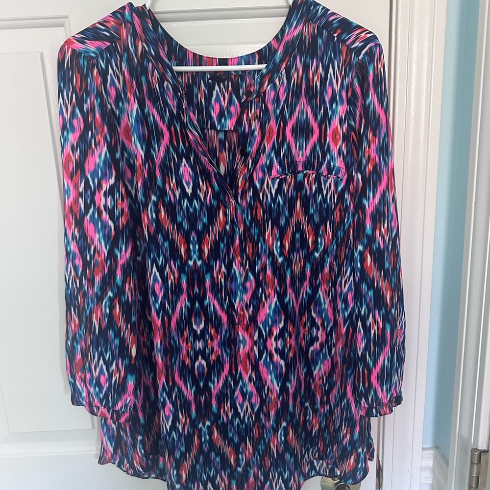 NYDJ Pintuck Shirt - XL